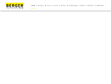 Tablet Screenshot of berger-gmbh.de
